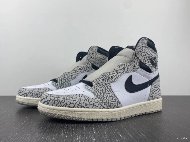 TBK OG 1 Air Jordan DZ5485-052 High Cement White 0716